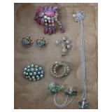 Vintage & Contemporary Rhinestone Jewelry