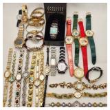 Ladies Wrist Watches Incl Sterling Silver