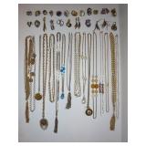 Long Chain Necklaces & Earrings