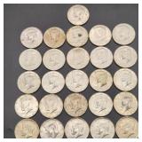 1965-69 Kennedy Silver Half Dollars (26)