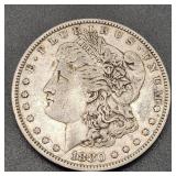 1880-O Morgan Silver Dollar
