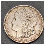 1921-D Morgan Silver Dollar