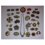 Vintage Rhinestone Costume Jewelry