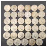 1965-1969 Kennedy Silver Half Dollars (35)