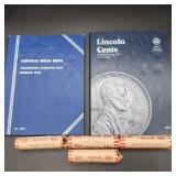 1941-2003 Lincoln Cent Whitman #2 & 3 + Rolls