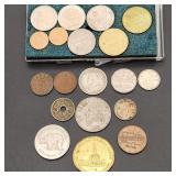 Foreign Coins Israel France Canada Etc