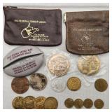 Foreign Coins & Currency Incl WWII etc