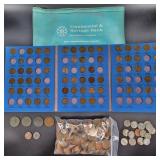Large, Indian Head & Wheat Cents Incl Steel