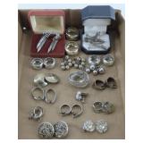Silver Tone Earrings