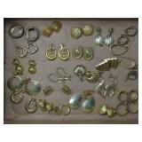 Gold Tone Earrings