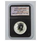 2014 W Reverse Proof Silver Kennedy Half Dollar
