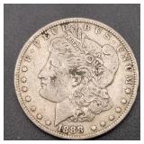 1888 Morgan Silver Dollar