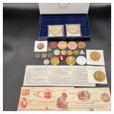 Vintage & Antique Tokens & Postcards