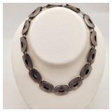 Vintage Napier Heavy Sterling Necklace