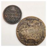 1855 New York Perpetual Calendar Token