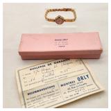 1966 Orly Incabloc Chronometrix Watch & Box