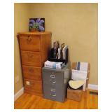 File Cabinets and Office Supplies