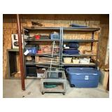 Shelves and Electronics Components