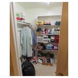 Contents of Bedroom Closet