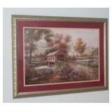 Home Interiors Covered Bridge Print