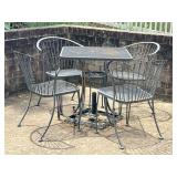 Metal Patio Table and Chairs