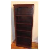 Cherry Finish Bookcase