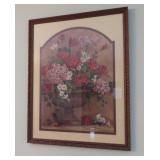 Barbara Mock Floral Framed Print