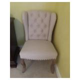 Tufted Upholstered Side Chair