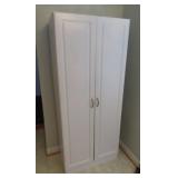 White Storage Cabine