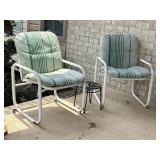 Patio Chairs and Accent Table