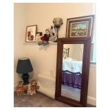 Mirror, Lamps, Art, and Decor
