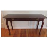 Cherry Finish Sofa Table