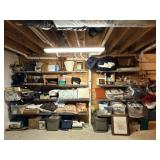 Contents of Basement Shelving