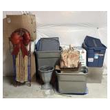 Vintage Sled Empty Boxes and Storage Totes