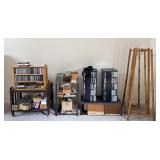 CD And Cassette Collection With Storage