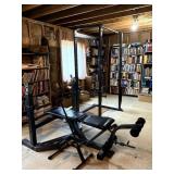 Golds Gym Weight Bench And Rack