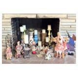 Candle Stands, Native Figures & Decor