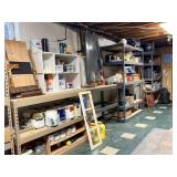 Storage Racks And Contents