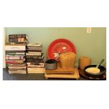 Cookbooks, Kitchenwares And Lazy Susans