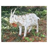 Sheet Metal Goat Yard Sculpture