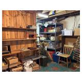 Christmas Decorations & Shelving Contents