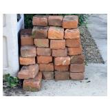 Stack Of Red Clay Bricks
