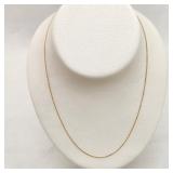 14K Gold Rope Link Necklace