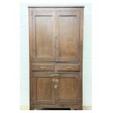 Paneled Flat Wall Cupboard