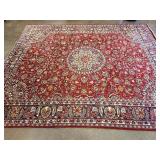 Red Oriental Style Area Rug