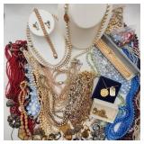 Vintage & Newer Bead & Link Necklaces Etc