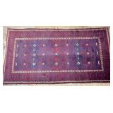Hand-Knotted Wool Area Rug