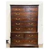 Century Mahogany Chest On Chest