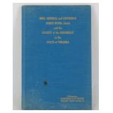 Signed James Wood Virginia History Book