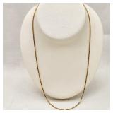 Tests 14K Gold / Marked 18K Necklace